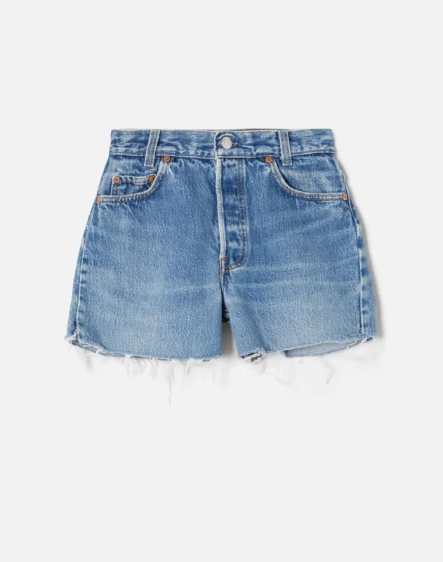80s Levi's 501 Cutoff Shorts With Patch - #15 sold by Re/Done
