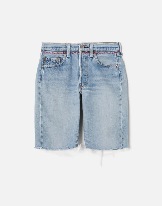 70s Levi's 501 Embroidered Cutoff Shorts - #12 sold by Re/Done