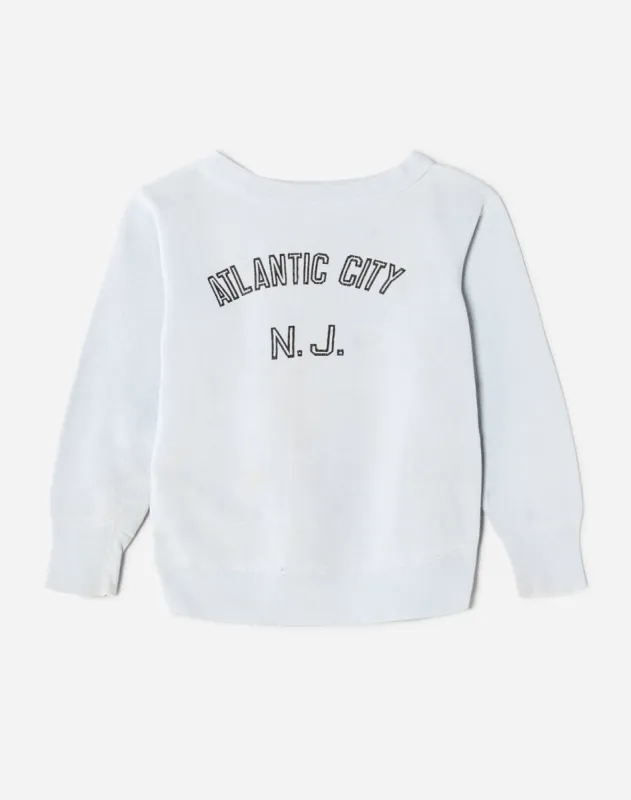 60s Breeze Shield "Atlantic City" Sweatshirt - #162 sold by Re/Done