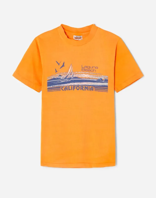 70s "Laguna Beach" Tee - #155 sold by Re/Done
