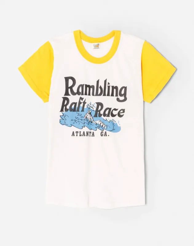 70s "Raft" Short Sleeve Ringer Tee - #153 sold by Re/Done