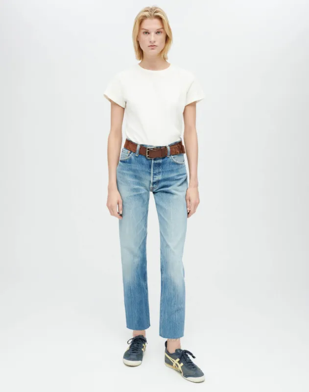 Levi's High Rise Stove Pipe - Indigo sold by Re/Done