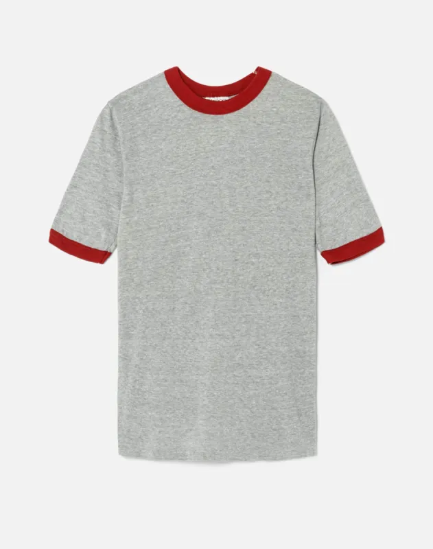 1970s Contrast Trim Ringer Tee - #128 sold by Re/Done