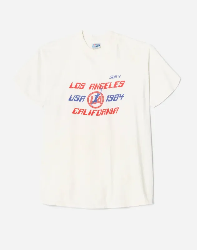 1980s Los Angeles Olympics Tee - #110 made by Re/Done