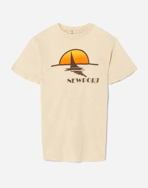 1980s "Newport" Sail Tee - #106 made by Re/Done