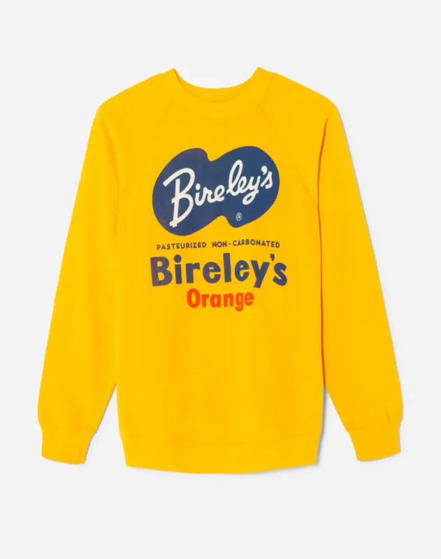 1980s "Bireley's" Orange Sweatshirt - #101 made by Re/Done