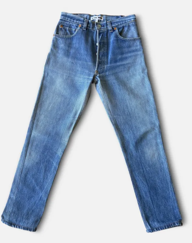 Levi's High Rise Ankle Crop sold by Re/Done