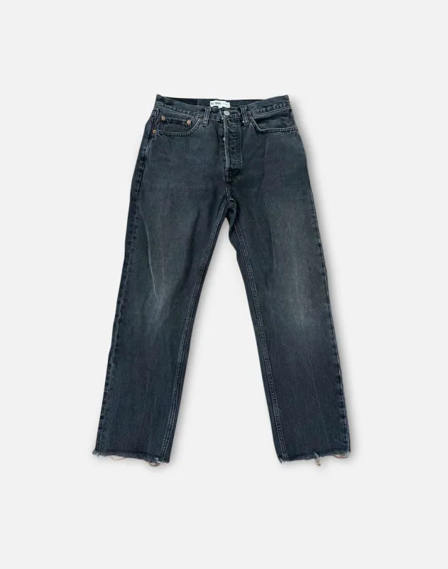 High Rise Stovepipe Jeans sold by Re/Done