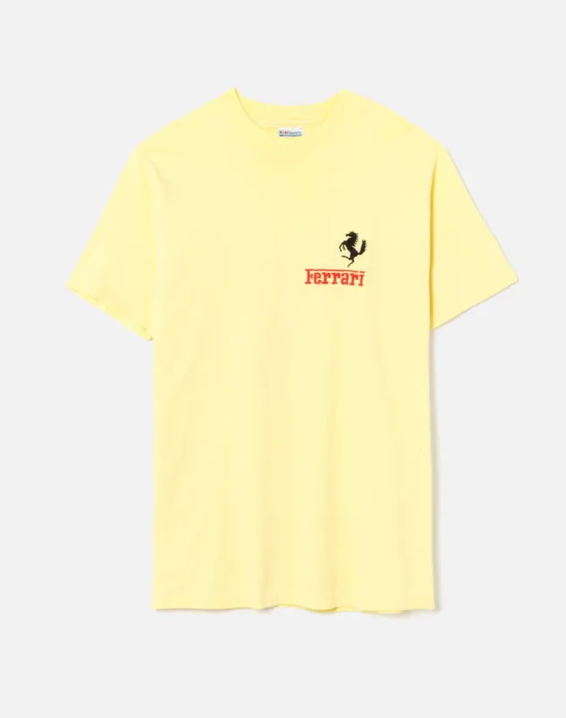 Vintage 1990s Ferrari Shirt - #23 made by Re/Done