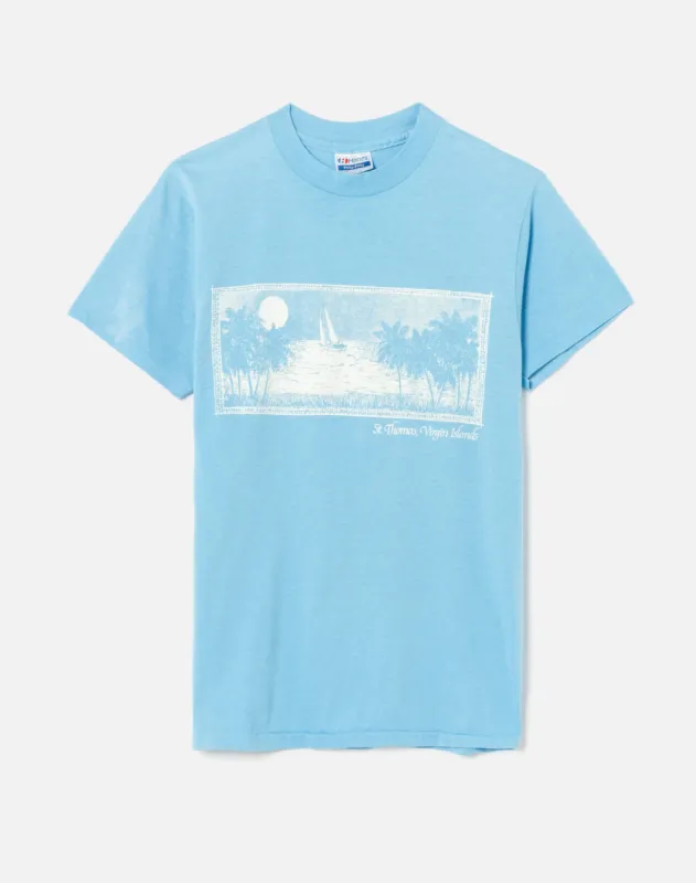 Vintage 1980s St. Thomas Shirt - #19 made by Re/Done