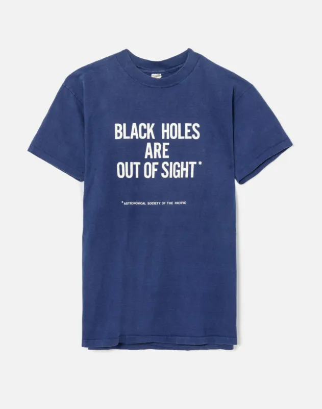 Vintage 1970s "Black Holes" Shirt - #12 made by Re/Done