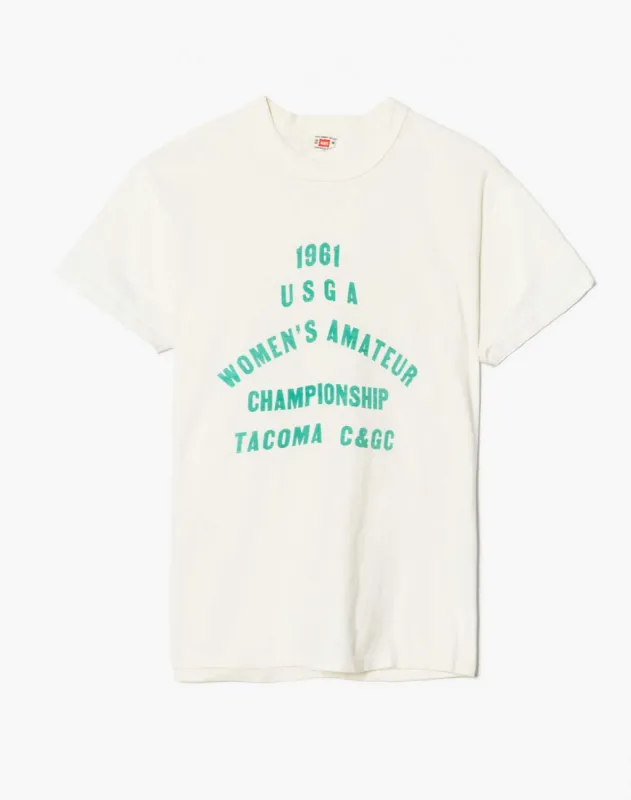 Vintage 1960s Women's USGA Shirt - #22 made by Re/Done