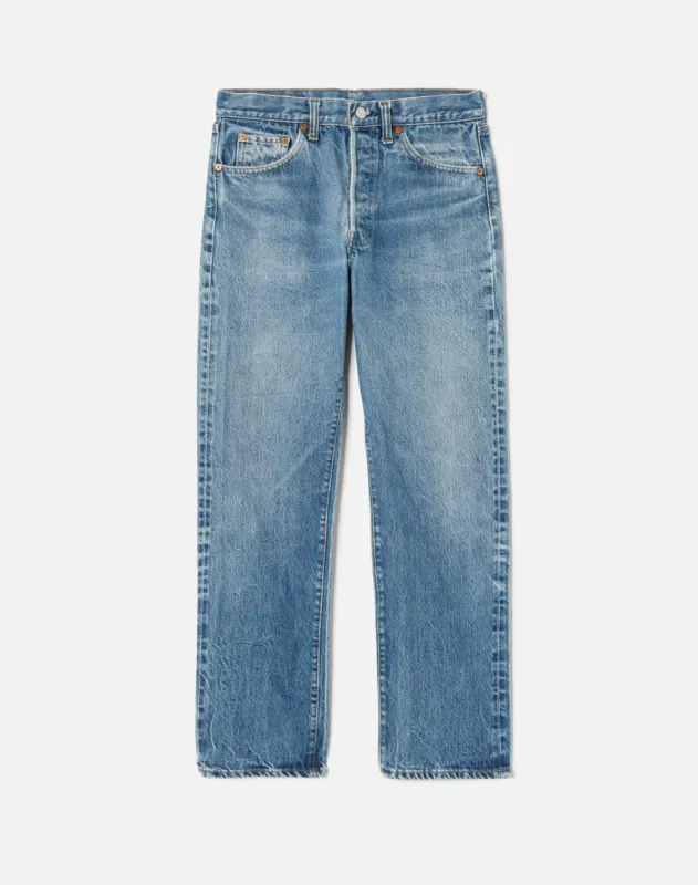 1970s Vintage Levi's 501 Selvedge Button Fly Jean Size 25 - #132 sold by Re/Done