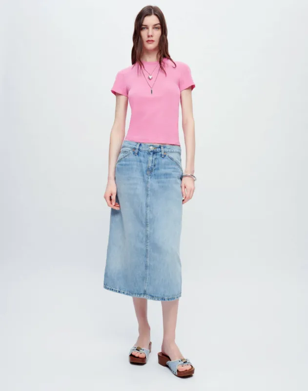 Hanes Baby Tee - Sakura sold by Re/Done