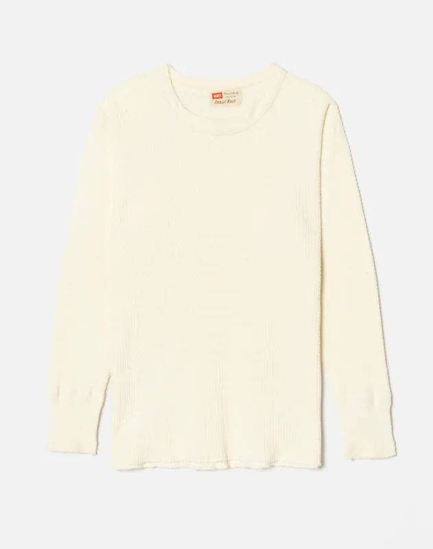 Vintage 1960s Long Sleeve Thermal - #21 made by Re/Done