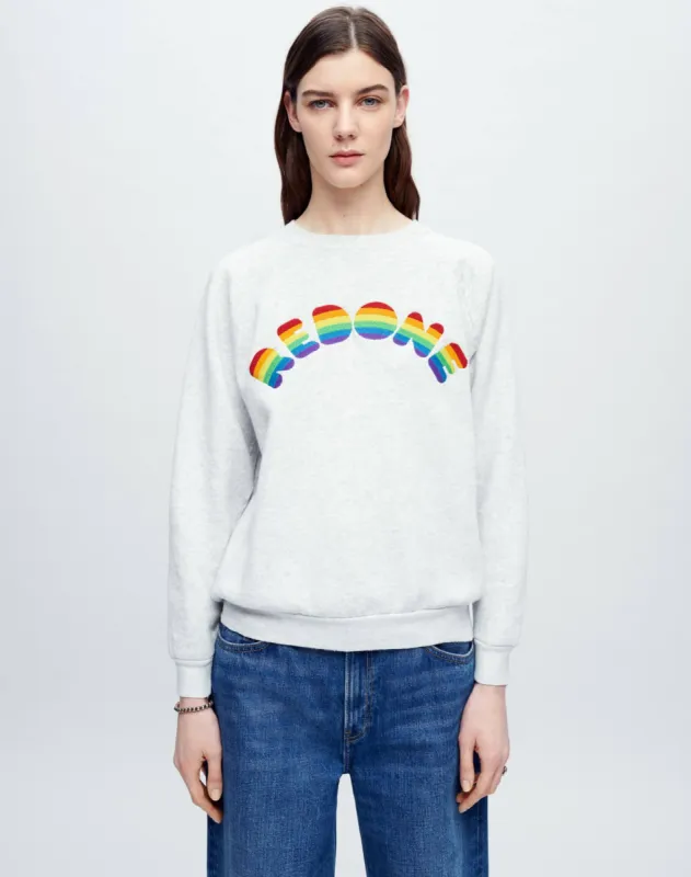 Upcycled "RE/DONE Arc" Sweatshirt - Assorted sold by Re/Done