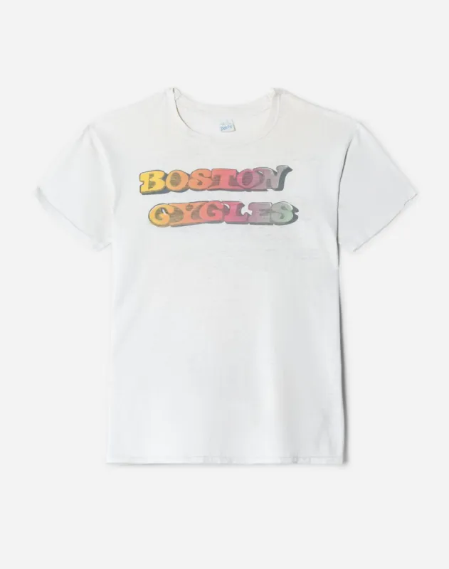 70s Boston Cycles Tee sold by Re/Done