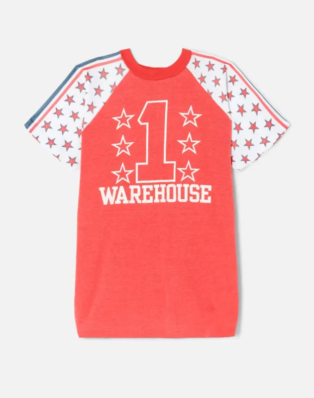 70s Raglan Tee sold by Re/Done