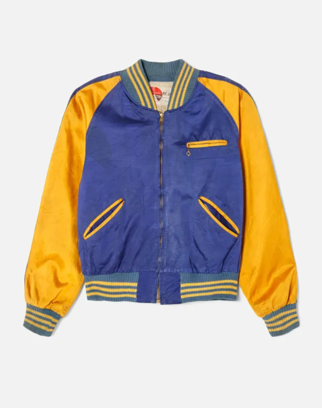 60s Satin Jacket made by Re/Done