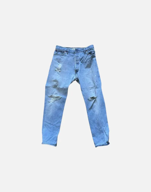 RE/DONE | Levi's High Rise Ankle Crop Size: 29 sold by Re/Done
