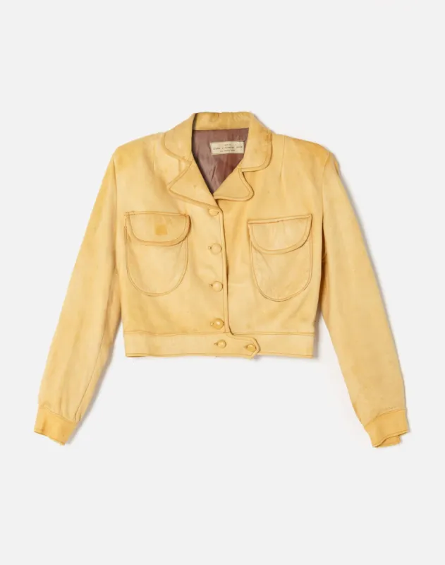 30s Bolero Cut Jacket made by Re/Done