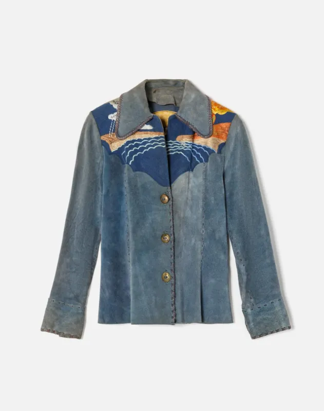 70s Embroidered Jacket sold by Re/Done