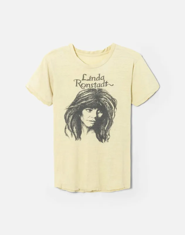 70s Linda Ronstadt Tee sold by Re/Done