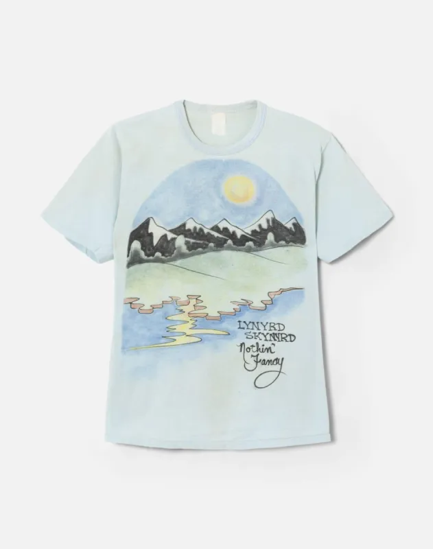 70s Lynyrd Skynyrd Nothin Fancy Tee sold by Re/Done