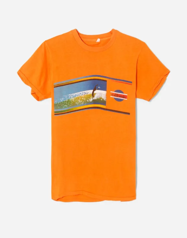 70s California Surf Tee sold by Re/Done