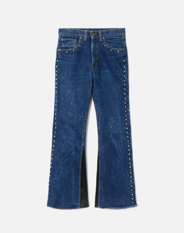 70s Levi's studded flares sold by Re/Done