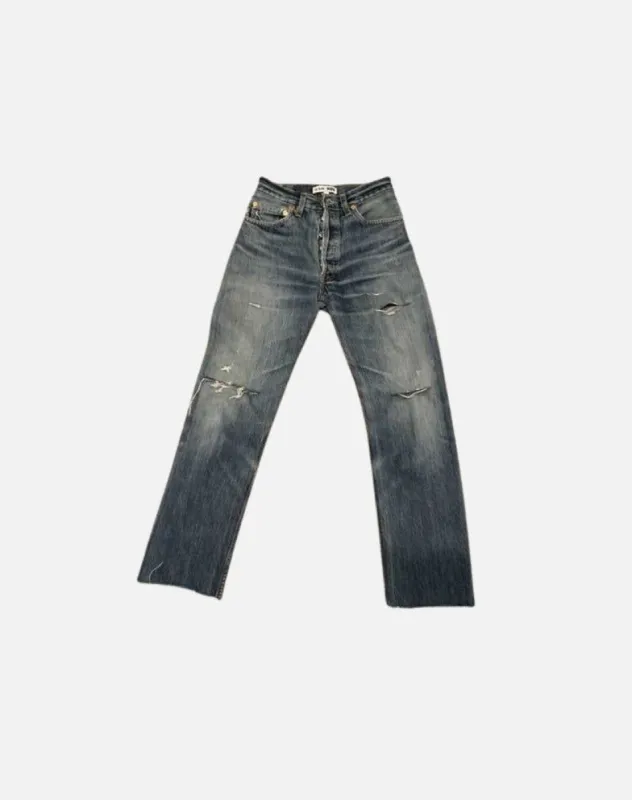 Redone Levi's | High Rise Stove Pipe 23STVC1150905 made by Re/Done