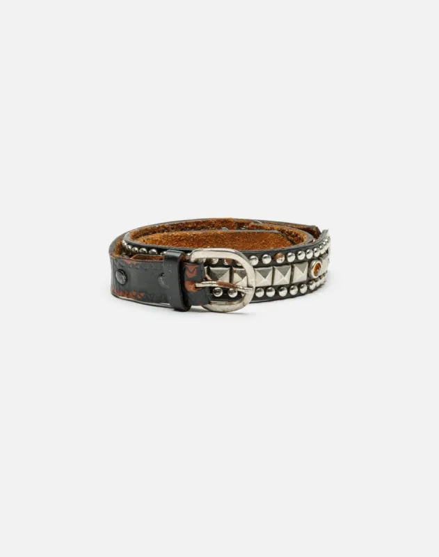 70s Handmade Studded Belt sold by Re/Done