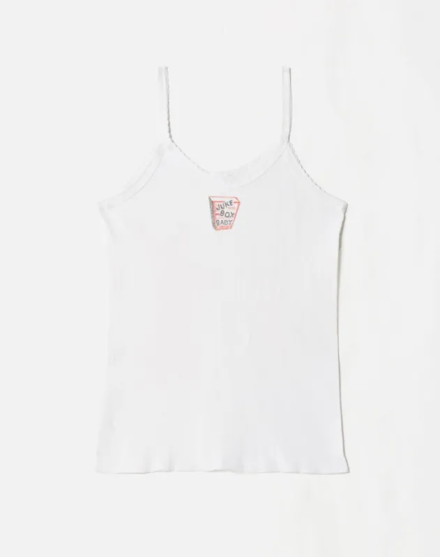 60s Juke Box Baby Tank -#45 made by Re/Done