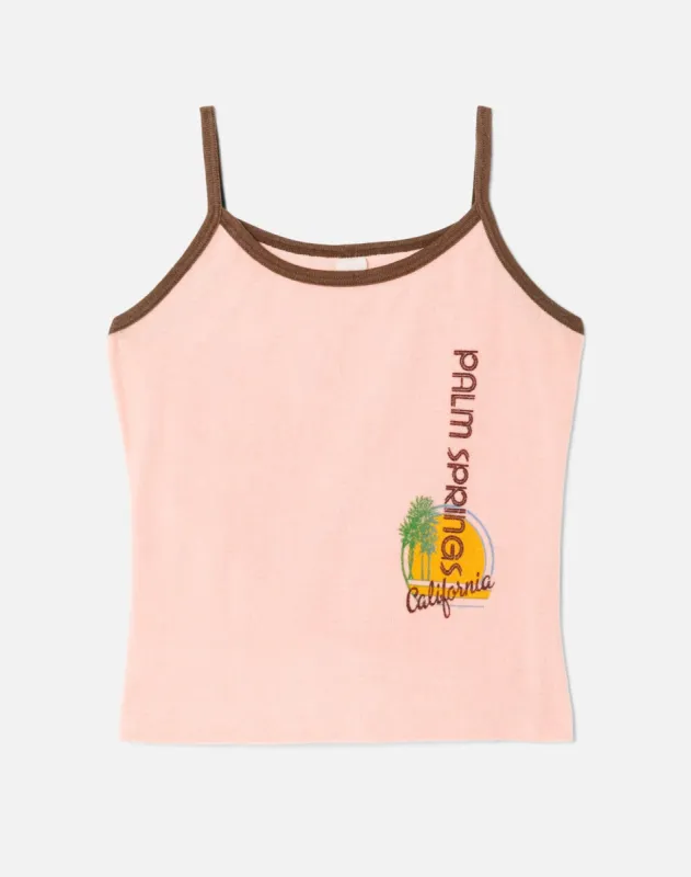 70s Palm Springs Terry Cloth Tank Top -#22 sold by Re/Done