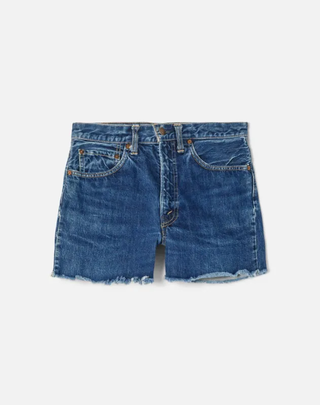 60s Levi's Single Stitch Selvedge Big E 501 Cutoff Shorts -#16 made by Re/Done