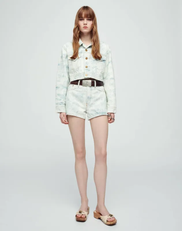 70s High Rise Short - Sunbleach made by Re/Done