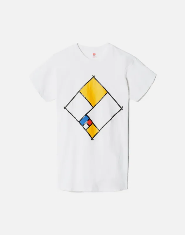 70s Hanes Mondrian Tee sold by Re/Done