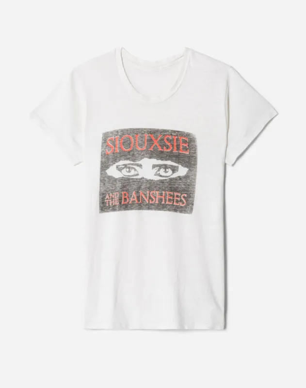 70s Siousixie And The Banshees Tee made by Re/Done