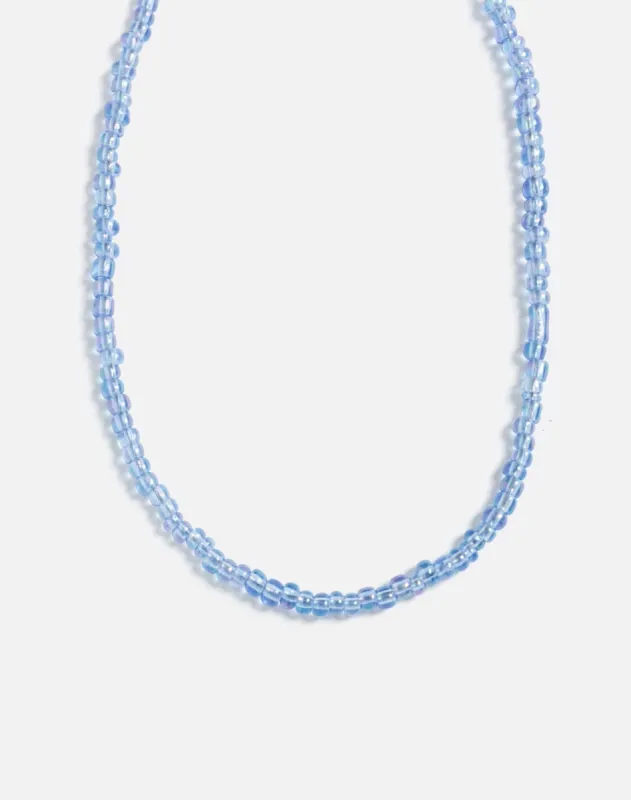 70s Iridescent Bead Choker - #39 made by Re/Done