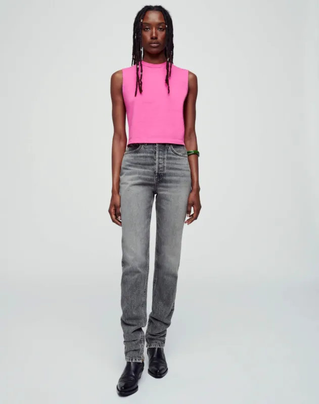 Hanes Baby Muscle Tank - Fuchsia made by Hanes