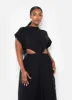 Desires Cut Out Maxi A Line Dress - Black sold by Rebdolls