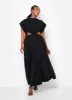 Desires Cut Out Maxi A Line Dress - Black sold by Rebdolls