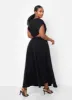 Desires Cut Out Maxi A Line Dress - Black sold by Rebdolls
