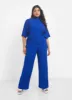 Monique Textured Wide Leg Pants sold by Rebdolls