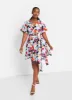 Misty Floral Wrap Crop Top sold by Rebdolls