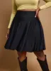 Lynn Lycra Tennis Mini Skirt - Black sold by Rebdolls