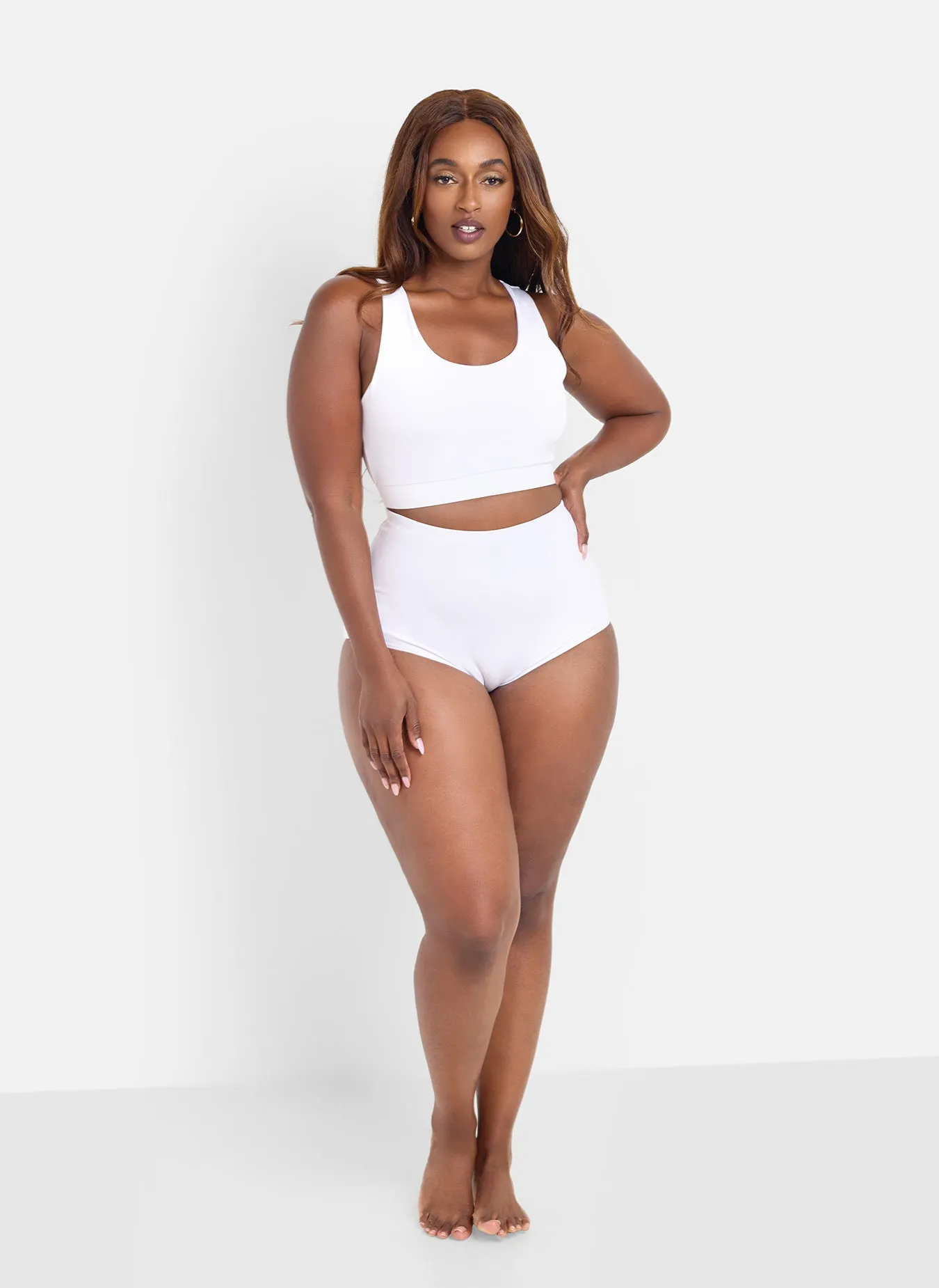 Jennie High Waist Swim Bottom sold by Rebdolls product image thumbnail 3