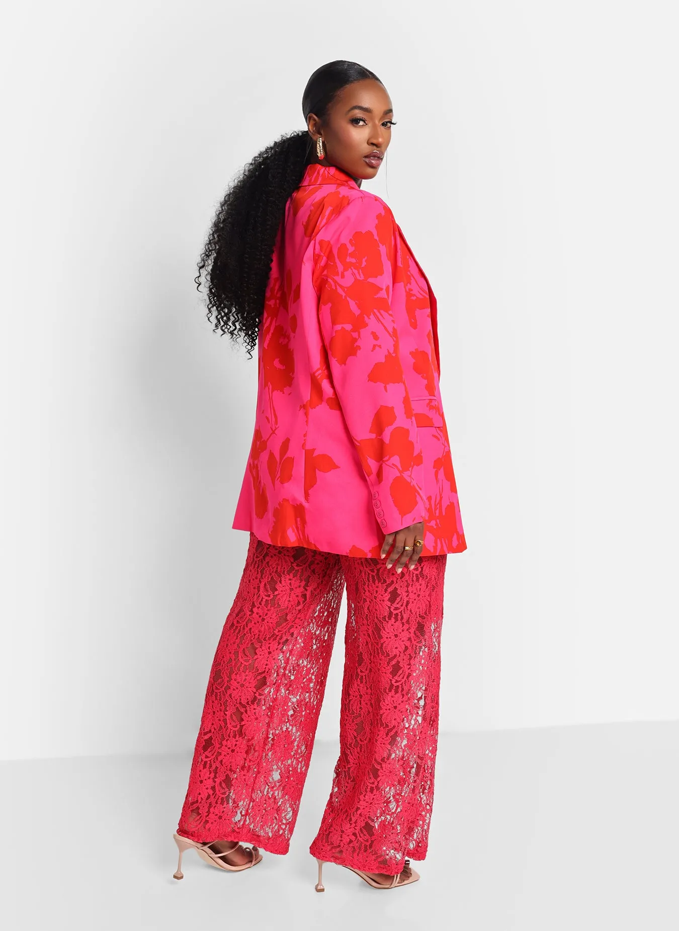 Ulla Lace Wide Leg Pants sold by Rebdolls product image thumbnail 5