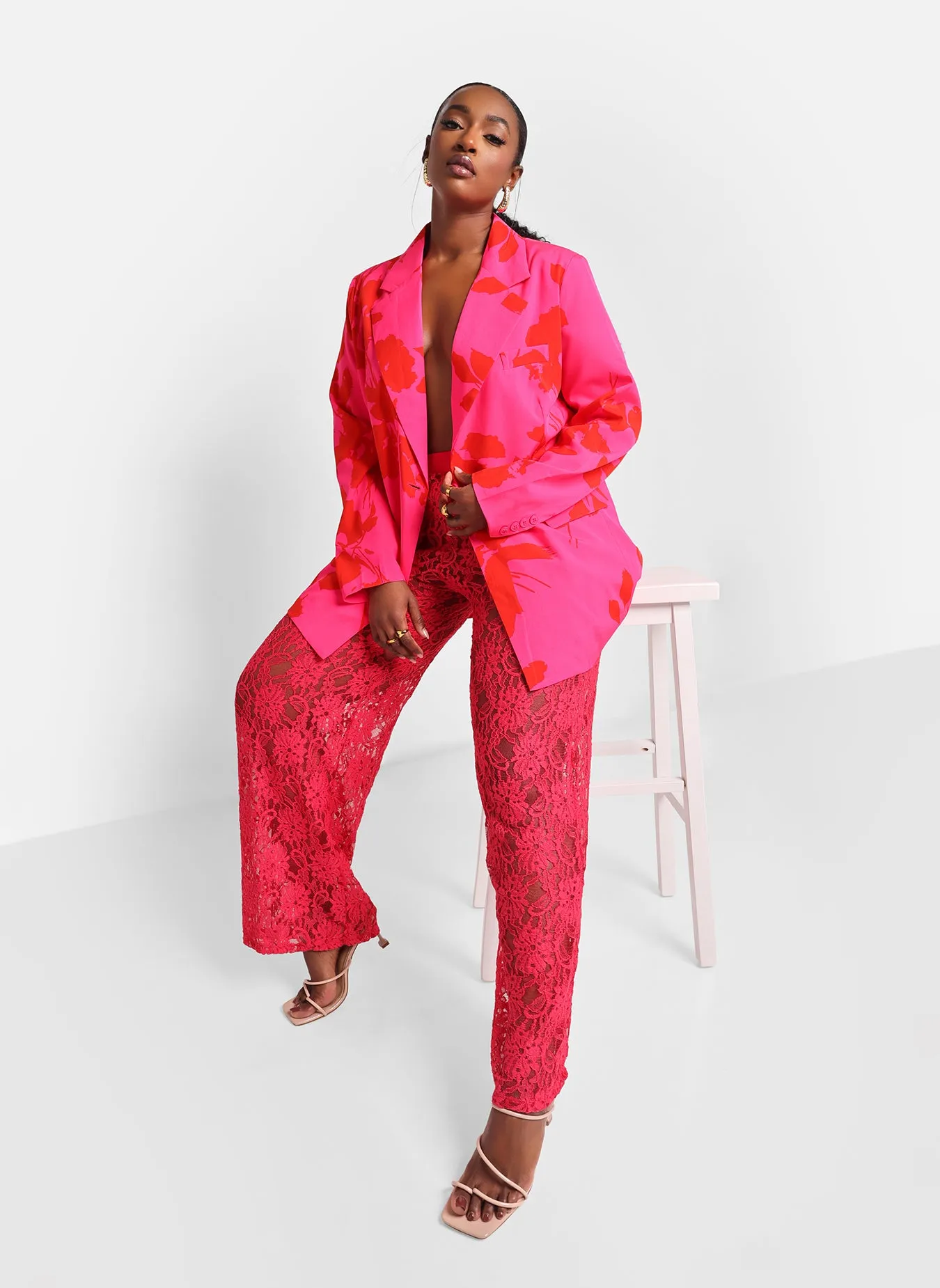 Ulla Lace Wide Leg Pants sold by Rebdolls