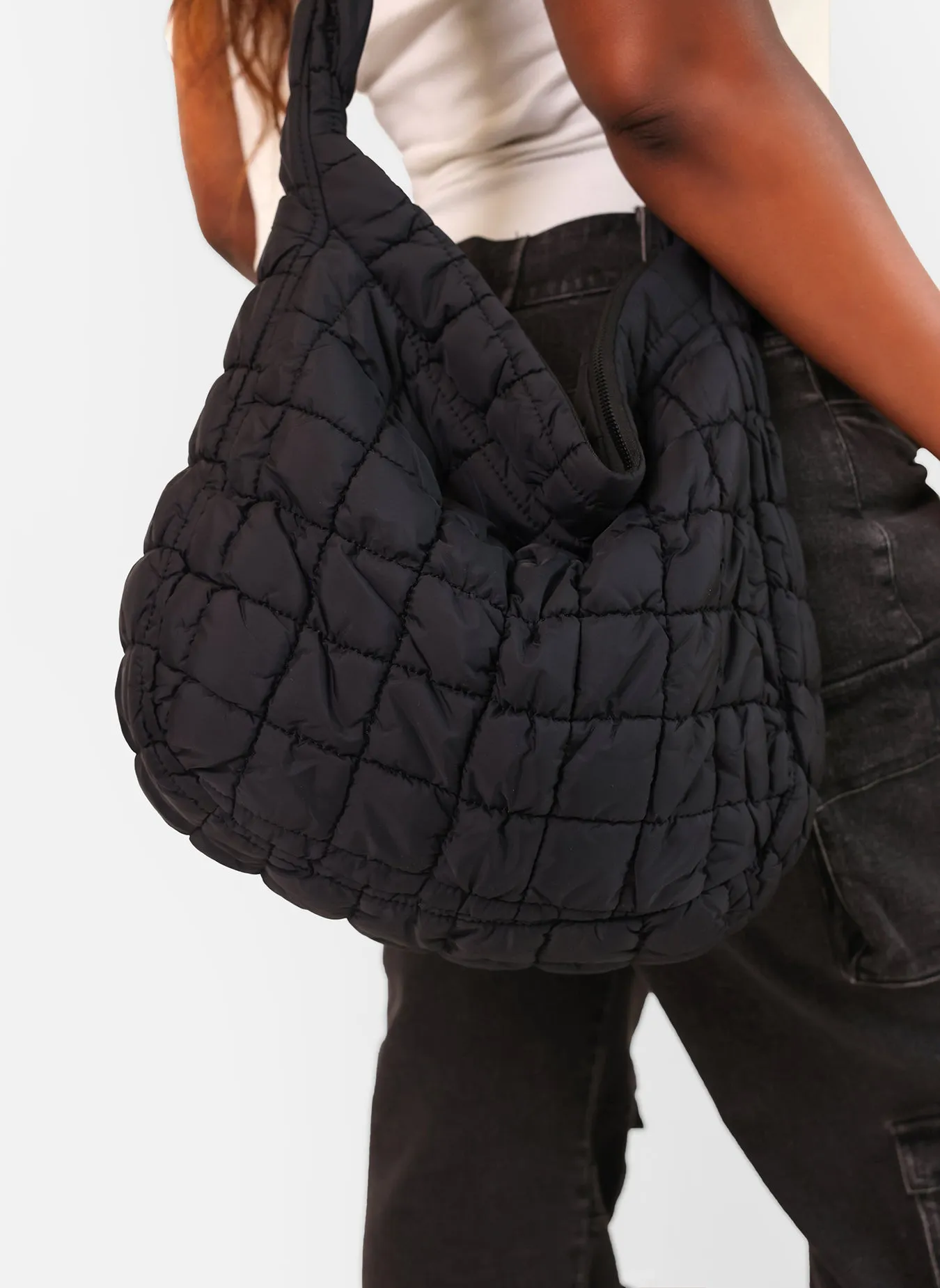 Quilted Crossbody Shoulder Bag sold by Rebdolls product image thumbnail 3
